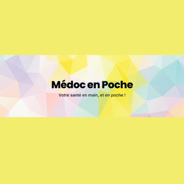 Medoc en Poche: une carte qui liste vos traitements à garder à portée de main
